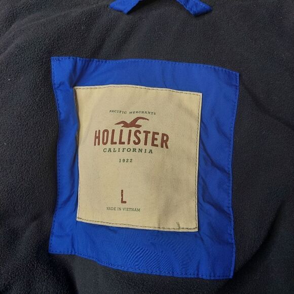 Men's  sz Large Hollister Body Warmer Puffer Vest. - Picture 13 of 14